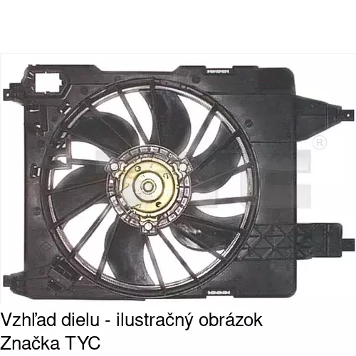 Ventilátory chladičov 601523W1 /POLCAR/ - obr. 2