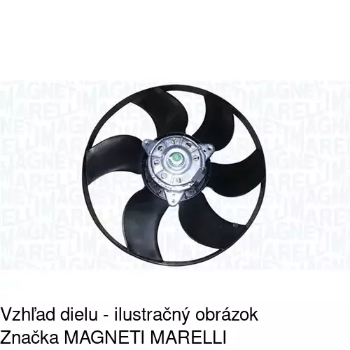 Ventilátory chladičov 601523W3 /POLCAR/ - obr. 2