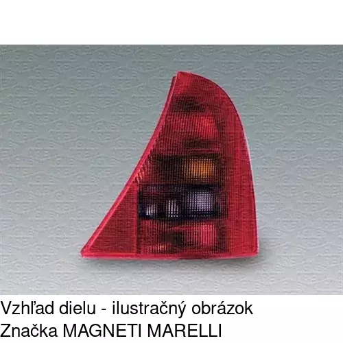 Zadné svetlo 601587-0 /POLCAR/ - obr. 2