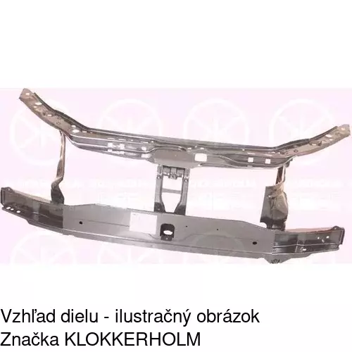 Predné čelo POLCAR 601604