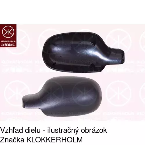 Vonkajšie zrkadlo 6016514E /POLCAR/ - obr. 2