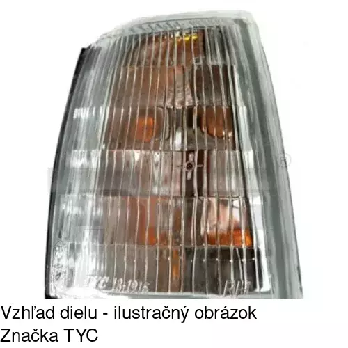 Predná smerovka POLCAR 6019201E