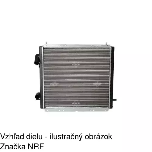 Chladiče vody 603108A2 /POLCAR/ - obr. 2