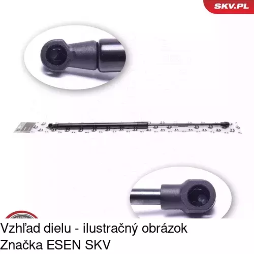 Plynová pružina 6037AB2D /POLCAR/ - obr. 4