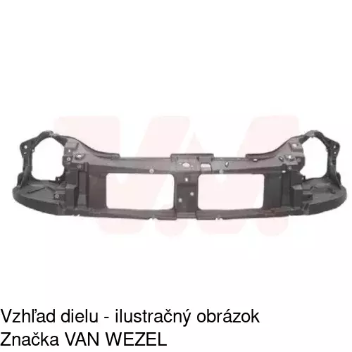 Predné čelo POLCAR 604204-Q