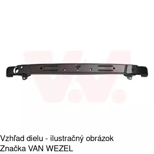 Výstuha nárazníka 604207-3 /POLCAR/ - obr. 1