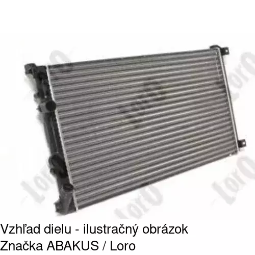 Chladiče vody 604208A2 /POLCAR/ - obr. 4