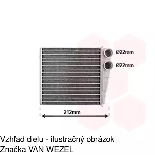 Radiátory 6055N81X /POLCAR/ - obr. 2