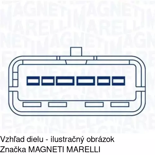 Elektrický mechanizmus okna dverí 6055PSE6 /POLCAR/ - obr. 1