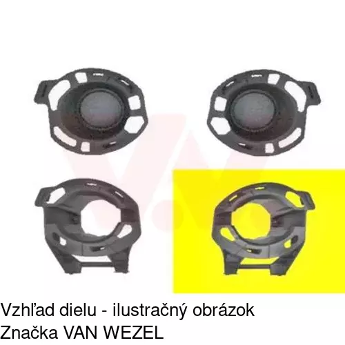 Rámik hmlového svetla 606427-5 /POLCAR/ - obr. 4