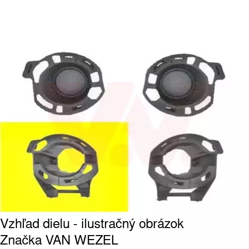 Rámik hmlového svetla 606427-5 /POLCAR/ - obr. 5