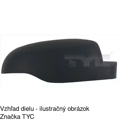 Rám vonkajšieho zrkadla 60A154TM /POLCAR/ - obr. 2