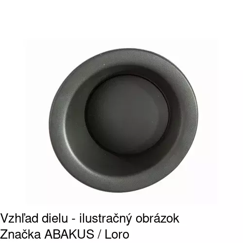 Záslepka otvoru hmlovky 60B127-1 /POLCAR/ - obr. 2