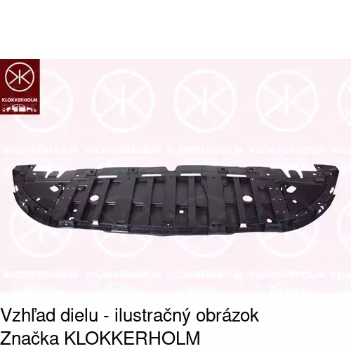 Dolný kryt nárazníka POLCAR 60B134-5