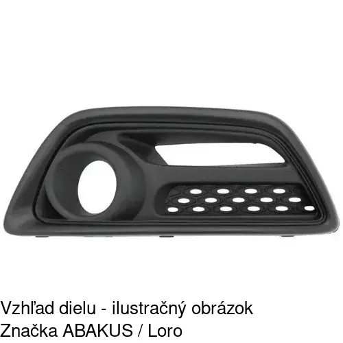 Kryt v nárazníku 60L127-2 /POLCAR/ - obr. 1