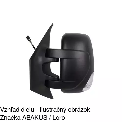 Vonkajšie zrkadlo 60N1514E /POLCAR/ - obr. 4
