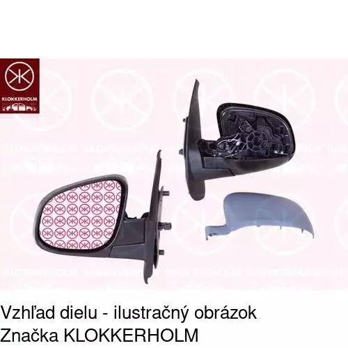 Vonkajšie zrkadlo 60U1515M /POLCAR/ - obr. 5