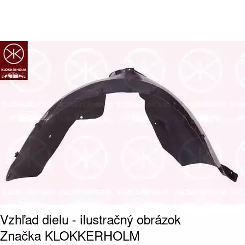 Podblatník (plast) 6524FP2T /POLCAR/