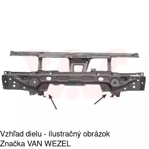 Predné čelo 671304-3 /POLCAR/ - obr. 1