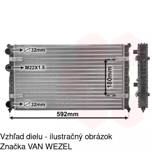 Chladiče vody 671308A2 /POLCAR/ - obr. 3