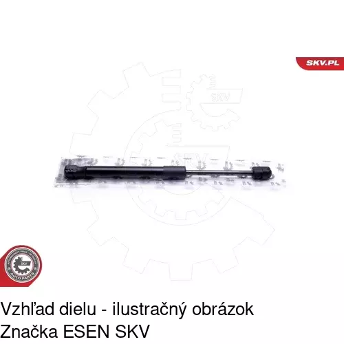 Plynová pružina 6713AB2 /POLCAR/ - obr. 1