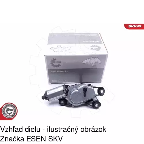 Motorček stieračov 6732SWT1 /POLCAR/ - obr. 3