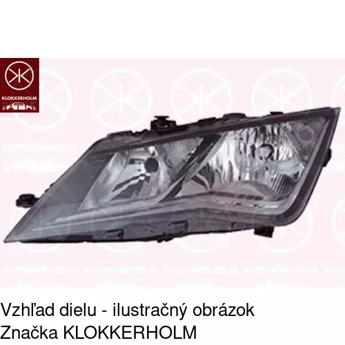Hlavný reflektor 67C1091V /POLCAR/ - obr. 1