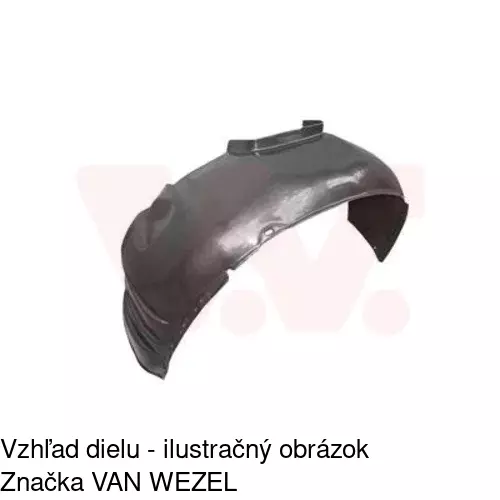 Podblatník (plast) 6910FL5Q /POLCAR/ - obr. 1