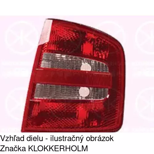 Zadné svetlo POLCAR 6913872E