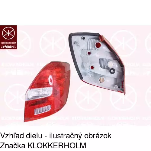 Zadné svetlo 691588-E /POLCAR/ - obr. 1