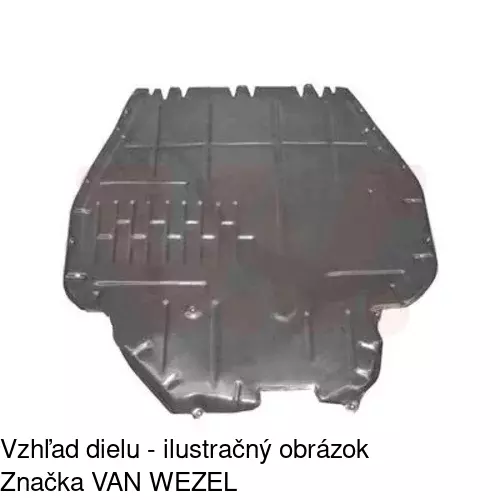 Kryt motora 692034-9 /POLCAR/ - obr. 3