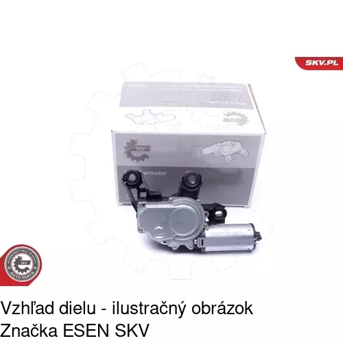 Motorček stieračov 6920SWT4 /POLCAR/ - obr. 4