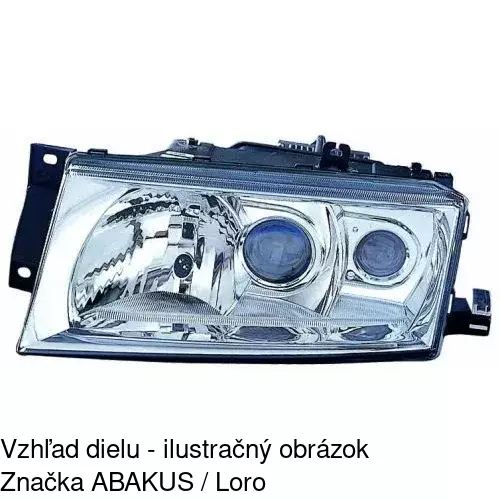 Hlavný reflektor POLCAR 6921092T
