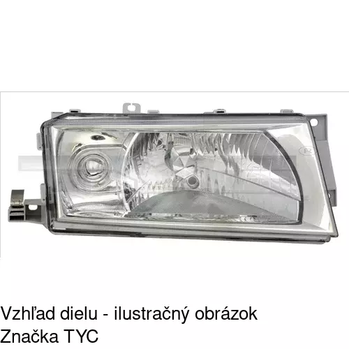 Hlavný reflektor POLCAR 692110-E