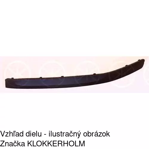 Lišta nárazníka POLCAR 692207-6