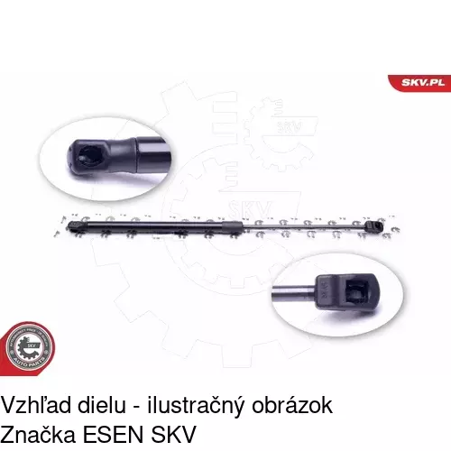 Plynová pružina 6922AB1D /POLCAR/ - obr. 4