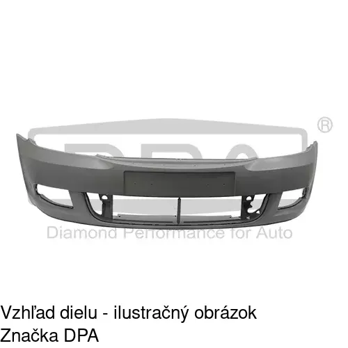 Predný nárazník 692307-1 /POLCAR/ - obr. 1