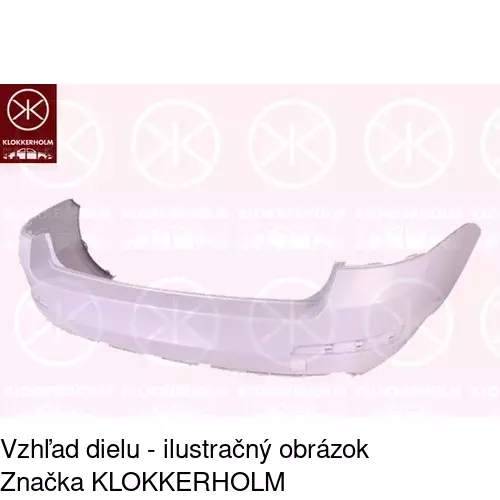 Zadný nárazník POLCAR 69C1961X
