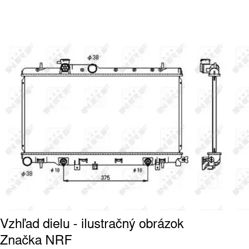 Chladiče vody 721208-1 /POLCAR/ - obr. 1