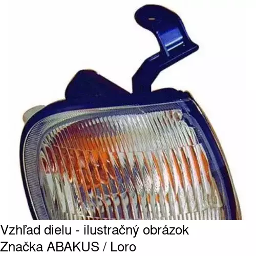 Predná smerovka POLCAR 741220-E