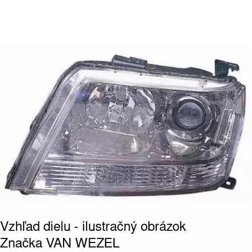 Hlavný reflektor 7426091E /POLCAR/ - obr. 4