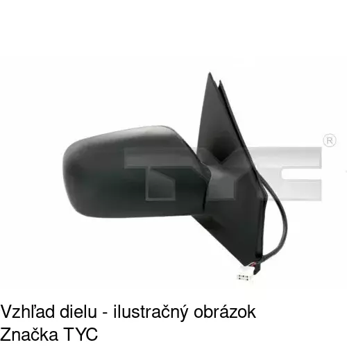 Vonkajšie zrkadlo 8104524M /POLCAR/ - obr. 1