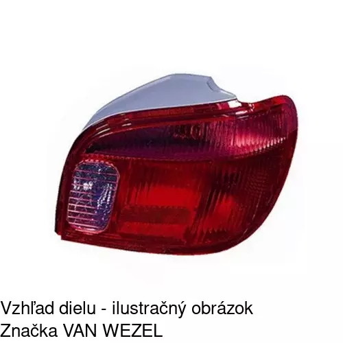 Zadné svetlo 8104881E /POLCAR/ - obr. 3