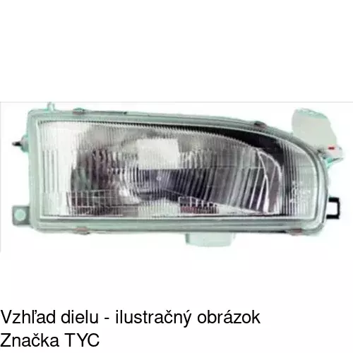Hlavný reflektor POLCAR 8110101E