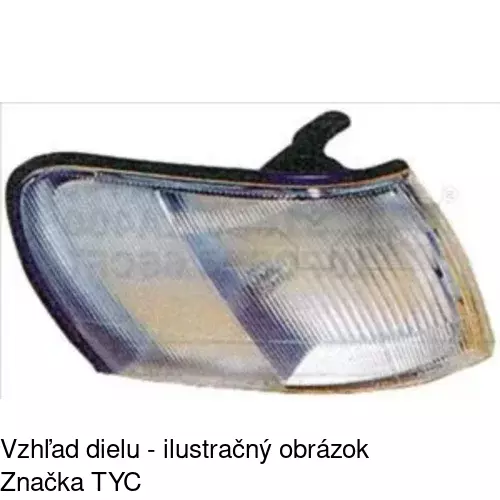 Obrysové svetlo POLCAR 811019-E