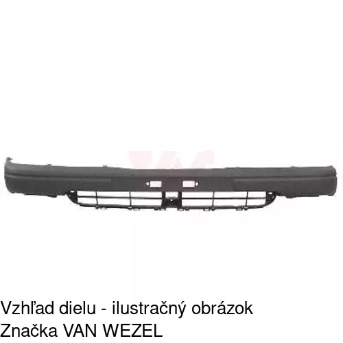 Predný nárazník 811207 /POLCAR/