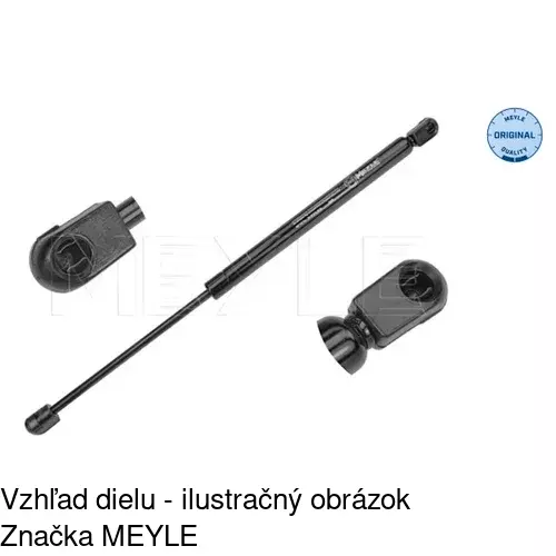 Plynová pružina 8123AB1 /POLCAR/ - obr. 1