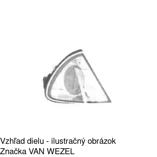 Predná smerovka 8124191E /POLCAR/ - obr. 2