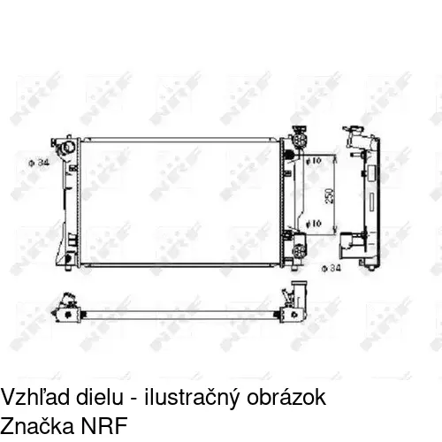 Chladiče vody POLCAR 8125082K