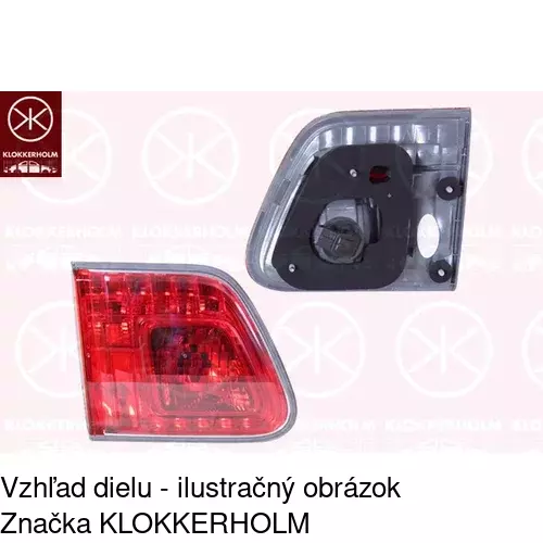 Zadné svetlo 8127873V /POLCAR/